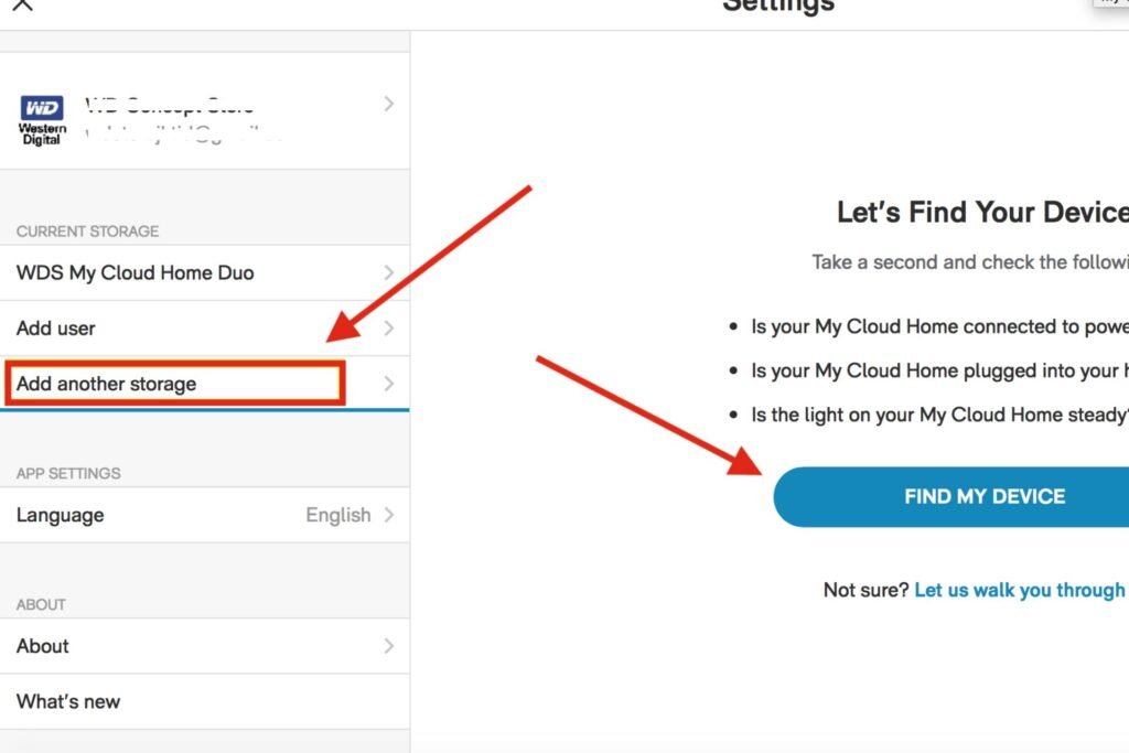 Setting Up Your MyCloud Home Account